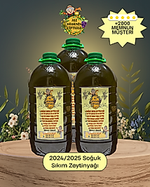 15 Litre YENİ MAHSUL ERKEN HASAT Soğuk Sıkım Ayvalık Zeytinyağı | Katkısız ve Doğal | ALİ DEDENİN ÇİFTLİĞİ